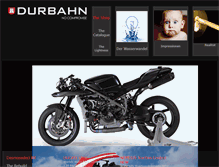 Tablet Screenshot of durbahn.de